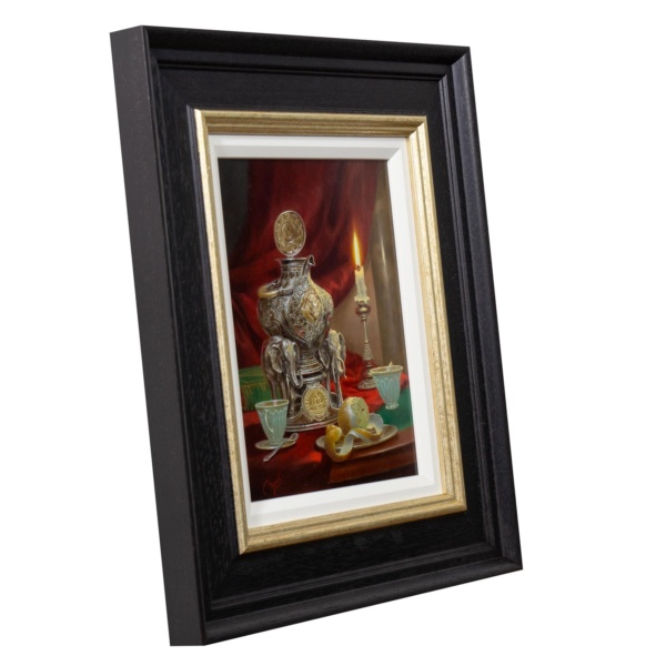 Lemon Tea by Gyula Boros, original painting