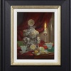 Lemon Tea by Gyula Boros, original painting