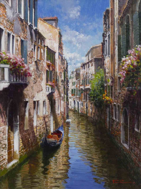 Beautiful Discovery by Raffaele Fiore, original painting