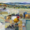 Between Sea & Land by Mario Malfer, original painting, detail