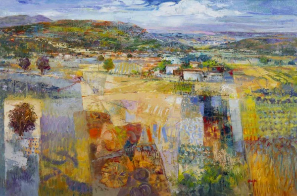 Treasured Landscape by Mario Malfer, original painting