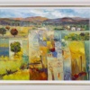 Sun-kissed Hills by Mario Malfer, original painting