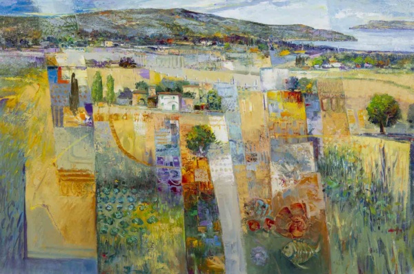 Back To Nature II by Mario Malfer, original painting