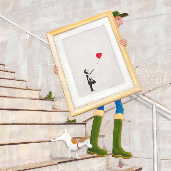 The Frame II by Chris Ross Williamson, limited edition print, detail