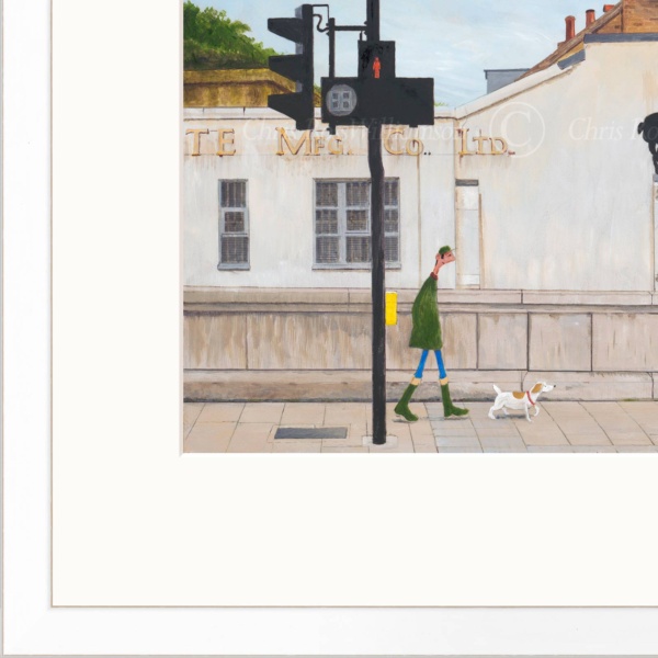 The G.O.A.T by Chris Ross Williamson, limited edition print, detail