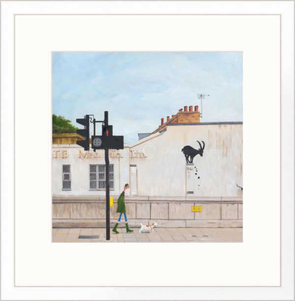 The G.O.A.T by Chris Ross Williamson, limited edition print