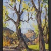 Through The Cottonwoods by Carla Bosch, original painting