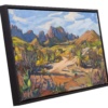 Magnificent Chisos Mountains by Carla Bosch, original painting