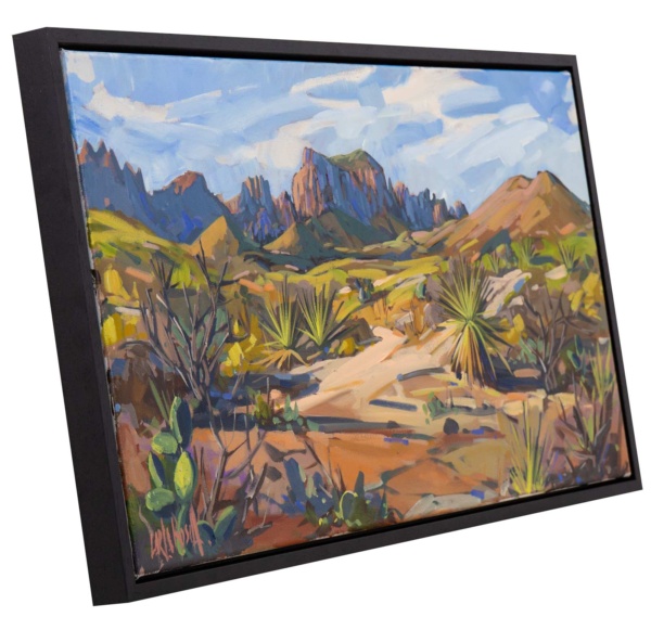 Magnificent Chisos Mountains by Carla Bosch, original painting