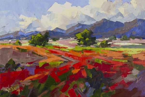 The Joy Of Spring by Carla Bosch, original painting