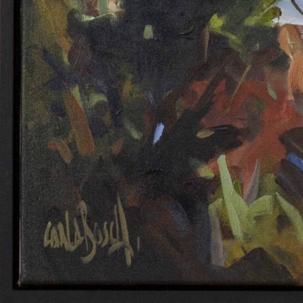 Mellow Afternoon by Carla Bosch, original painting, detail