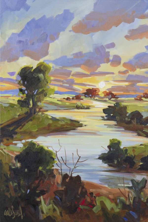 Mellow Afternoon by Carla Bosch, original painting