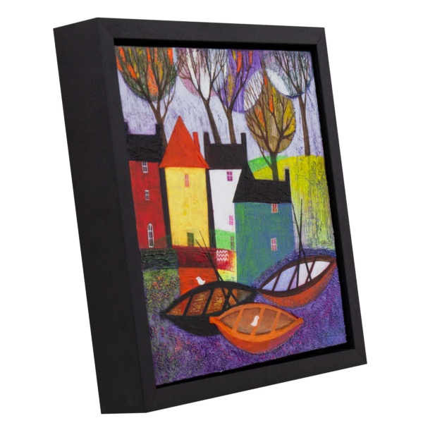 Harbour Side by Sunita Khedekar, original painting