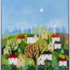 Houses by Sunita Khedekar, original painting
