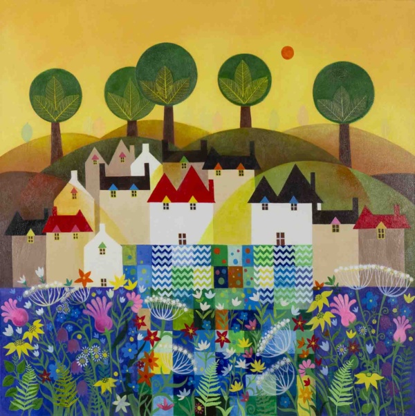 Bright Sunny Day by Sunita Khedekar, original painting