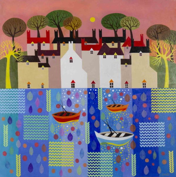 Reflection by Sunita Khedekar, original painting