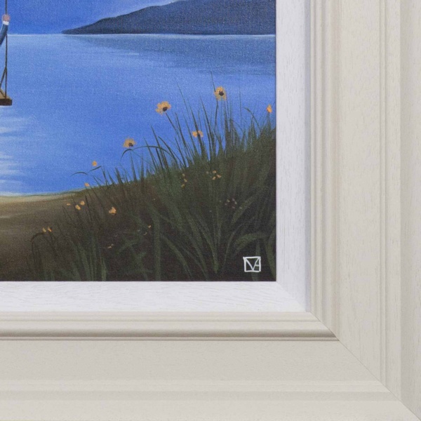 Living The Dream (Original) by Michael Abrams, original painting, detail