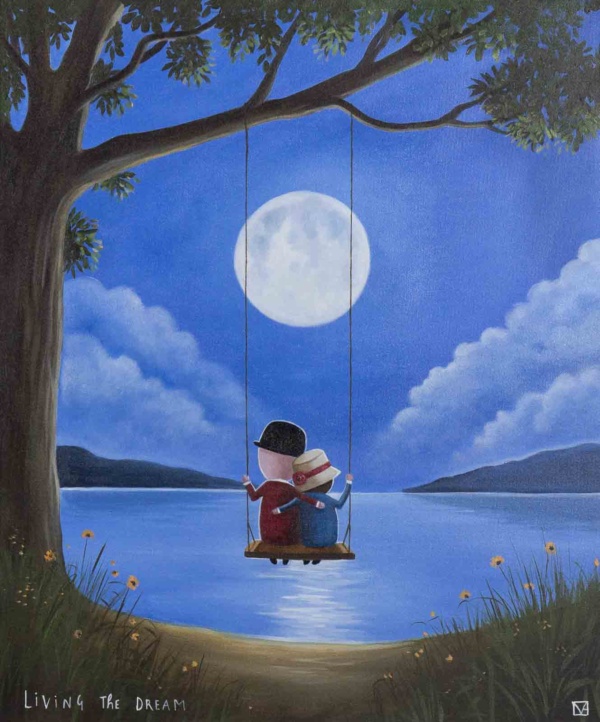 Living The Dream (Original) by Michael Abrams, original painting