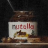 Nutella by Neil Carroll, original painting, detail