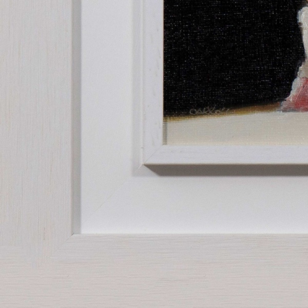Ketchup and Chips by Neil Carroll, original painting, detail