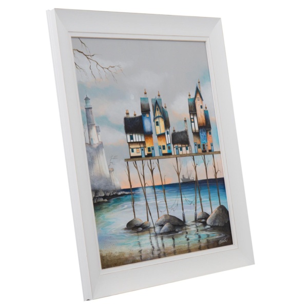 The Distant Trawler (Original) by Gary Walton, original painting