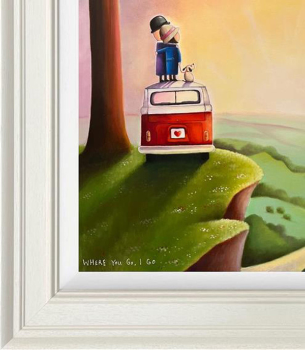 Where You Go I Go by Michael Abrams, limited edition print, detail