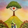 The Path Of Love by Michael Abrams, limited edition print