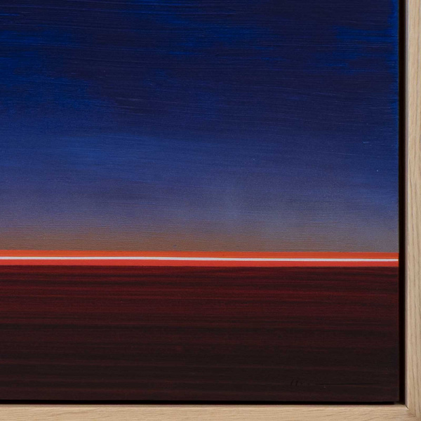 Silent Horizon by Rubén Calatayud (Arken), original painting, detail