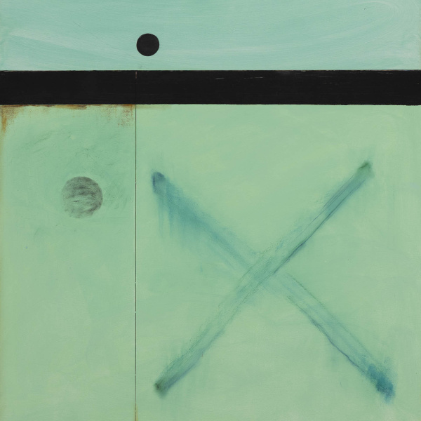 Lunar Coordinates by De Tomàs, original painting