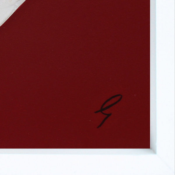 La Sardine (Original) by Giles Ward, original painting, detail