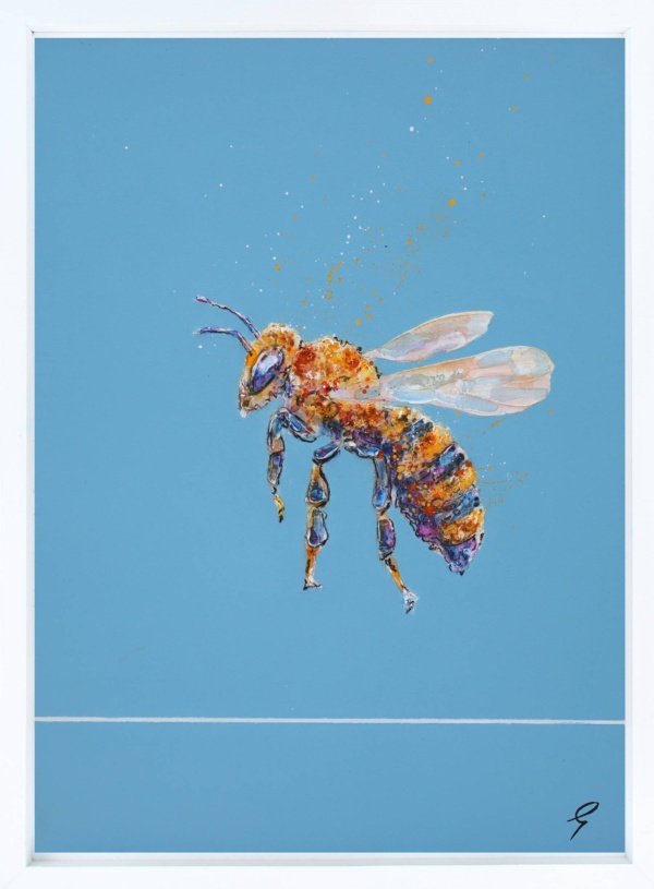 Be More Bee II (Original) by Giles Ward, original painting