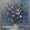 Rhapsody In Blue by Gerhard Nesvadba, original painting