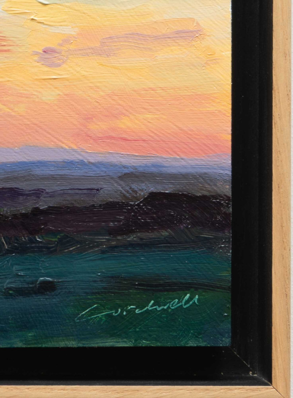Evening Beckons by Matthew Cordwell, original painting, detail