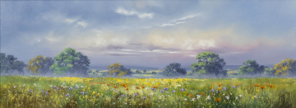 Countryside Retreat by Allan Morgan, original painting