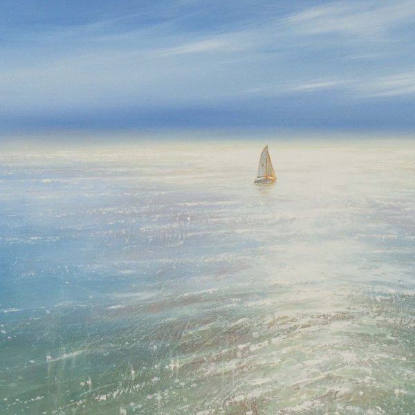 Onwards by Ben Payne, original painting, detail
