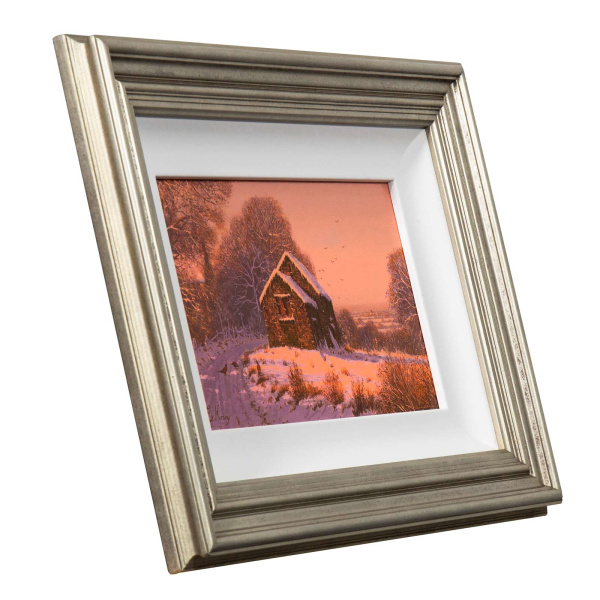 Warm Winter Sunrise by Edward Hersey, original painting