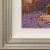Warm Winter Sunrise by Edward Hersey, original painting, detail