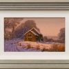 Warm Winter Sunrise by Edward Hersey, original painting