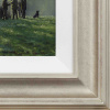 Morning Gathering by Stephen Hawkins, original painting, detail