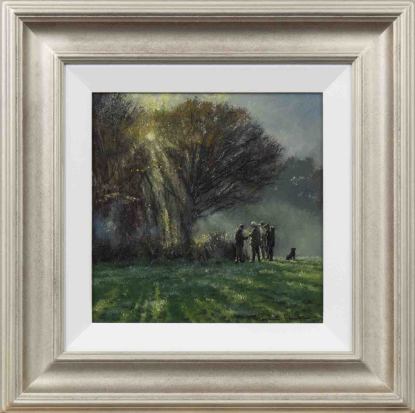Morning Gathering by Stephen Hawkins, original painting