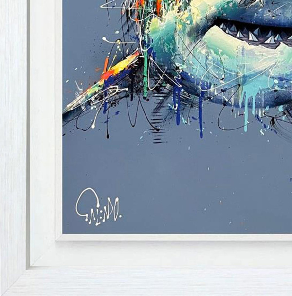 Bruce by Joe Galindo, limited edition print, detail