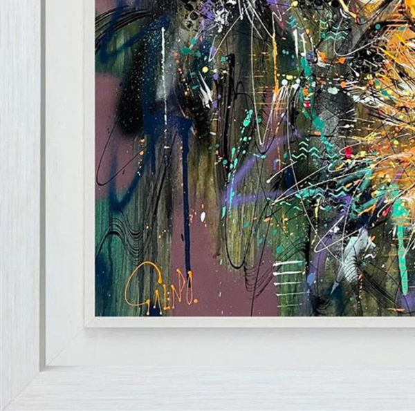 George by Joe Galindo, limited edition print, detail