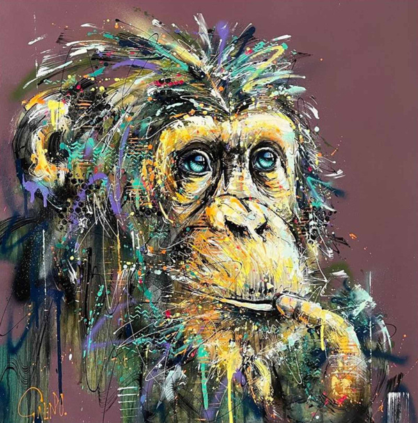 George by Joe Galindo, limited edition print