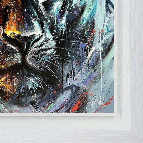 Luna by Joe Galindo, limited edition print, detail