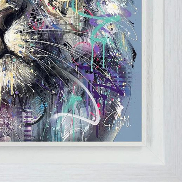 Enzo by Joe Galindo, limited edition print, detail