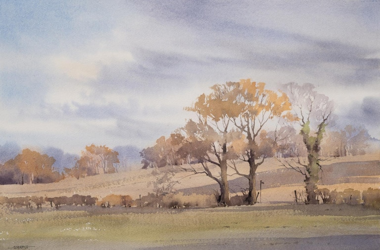 October Oaks by Oliver Pyle