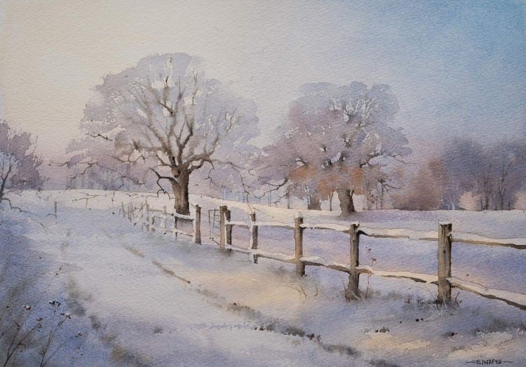 The Winter Lane by Oliver Pyle