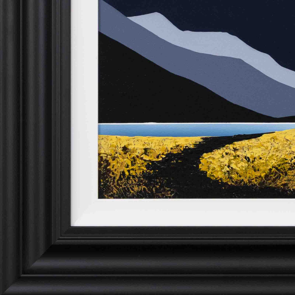 Cornfield Cottage III by Jay Nottingham, original painting, detail
