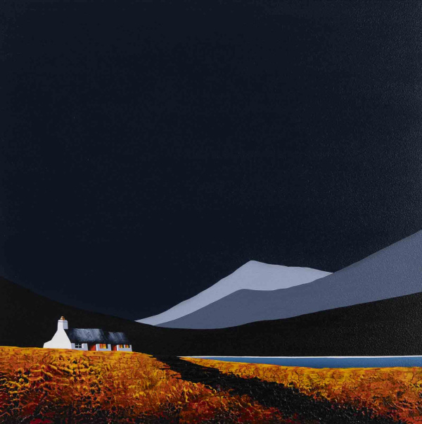 Ash Cottage II by Jay Nottingham, original painting