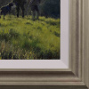 Winter Walks With You by Stephen Hawkins, original painting, detail